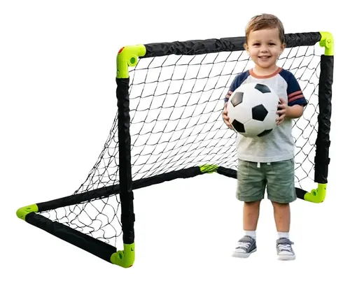 Arco De Fútbol Gadnic FTG1 Plegable Montaje Rápido Ideal Puntería PP+PVC