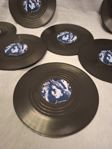 Souvenir Posa Vaso Disco Vinilo