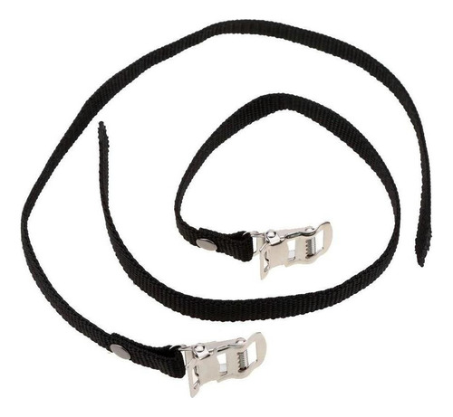Para 3x Anti-fijo Pedal Toe Clips Correas Pie Banda /