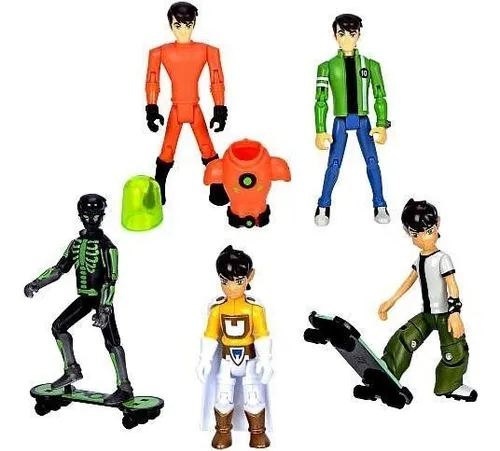 Figura De Acci n Ben 10 Ben Tennyson Set De 5 Unidades Env o gratis