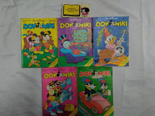 Promoción - 5 Comics - Don Miki - Clasicos - Disney - Humor