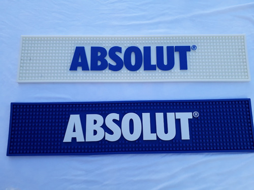 Imagen 7 de 7 de Bar Mat Esterillas Para Barra Absolut Blanca