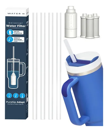 Pajillas Reutilizables Waterh Con Filtro Para Botellas