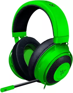 Audífonos gamer Razer Kraken razer green