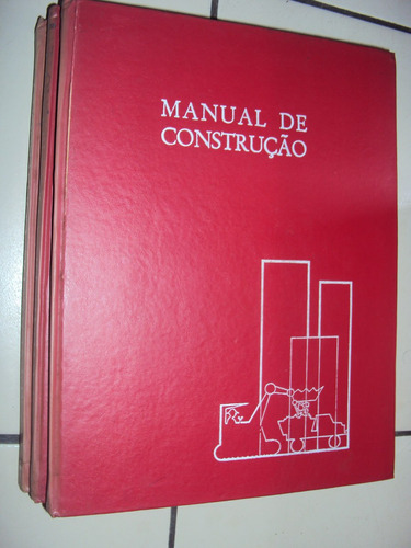 Manual De Construção 3 Volumes (sebo Amigo)