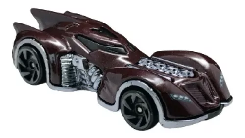 Miniatura Carrinho Hot Wheels Batmobile, branco. Batman. Código:  HKJ74-N7C5. 1:64. Novo1 Lacrado!