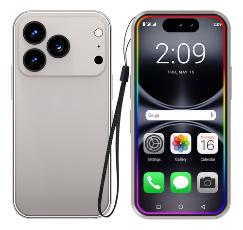 Teléfonos Inteligentes Android Baratos 3g Mini I17 Pro Max 4.0 En Ram 3 Gb Y Rom 32 Gb Grey