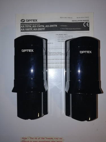 Barrera Fotoelectrica Optex Ax-130tn Nuevas