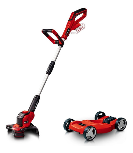 Imagen 4 de 10 de Bordeadora Inalambrica Einhell Tanza Con Carro + Kit Bateria