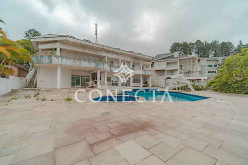 Imagem 4 de 28 de Alphaville 10 | Casa Para Alugar | Retrofit | 7 Suítes | Campo De Futebol | Estuda Permuta - Cnc1322-2