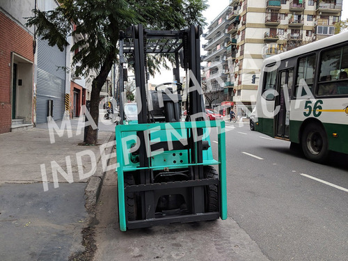 Autoelevador Eléctrico Mitsubishi 1500 Kg 3 Mts Bateria Nuev