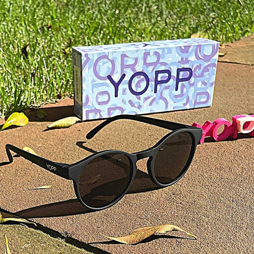 Imagem 2 de 6 de Óculos De Sol Yopp Polarizado Uv400 Total Black