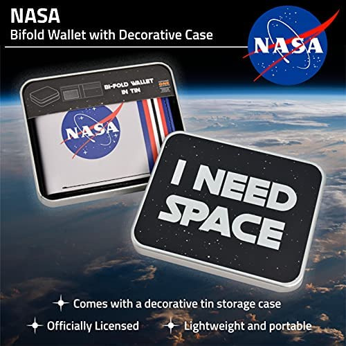 Concept One Cartera Plegable De La Nasa En Un Estuche Decora
