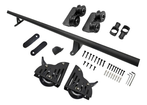 Kit De Herrajes Para Escalera Rodante De, Riel De Escalera