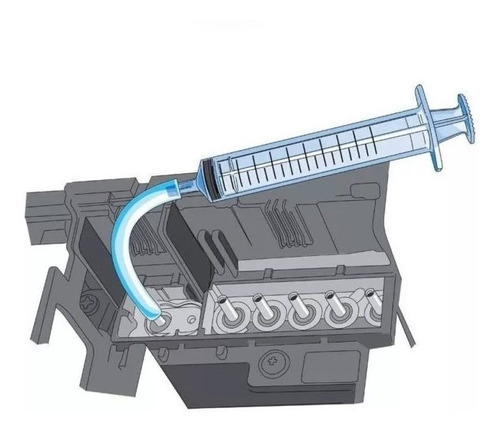 Imagen 3 de 6 de Limpia Cabezal Inyector Print 125cc+aplicador Leer Atte