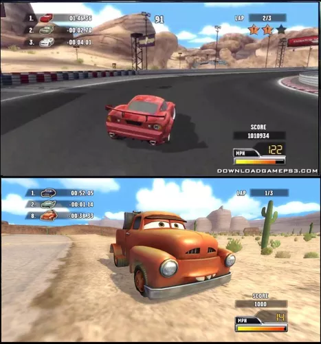 Disney Carros 2 Relâmpago Mcqueen Ps3 Jogos Infantis Criança