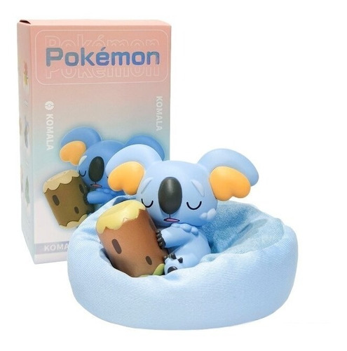 Figuras Coleccionables De Pokémon Komala Durmiendo 