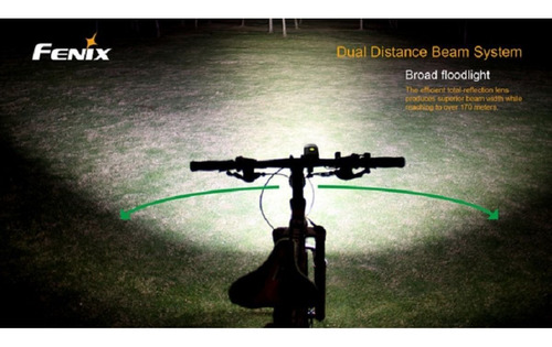 Fenix Linterna Bc30 Para Bicicleta 1800 Lumen Bici Ciclismo
