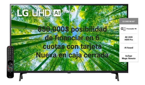 Tv LG Uhd Ai Sin Uso