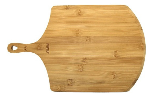 Tabla Para Pizza Wayu 46x28 Con Mango Bambu Premium Bbq