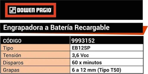 Sierra Sable + Bateria 18v Dowen Pagio Flex One Madera Metal
