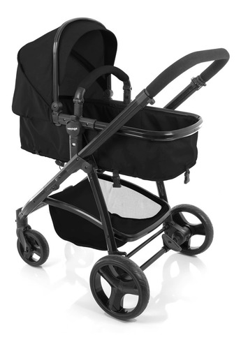 Carrinho De Bebe Travel System Vip Duo Preto Voyage