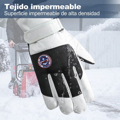 Guantes Térmicos Impermeables Touch Resistentes Deportivos