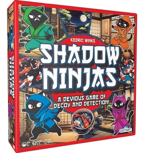 Juego De Mesa De Shadow Ninja - ¡un Juego Desviado De Señuel