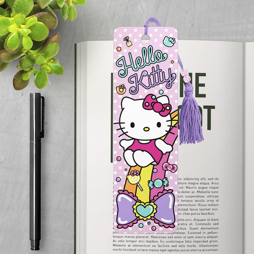 Marcapáginas Hello Kitty, Multicolor