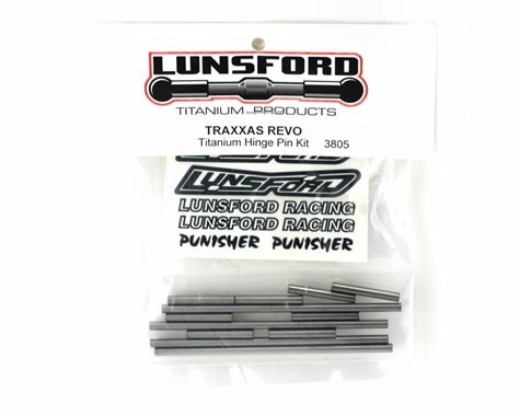 Lunsford Traxxas Revo Titanium Hinge Pin Kit (12)