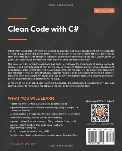 Libro: Limpia El Código Con C# Segunda Edición: Refactoriza