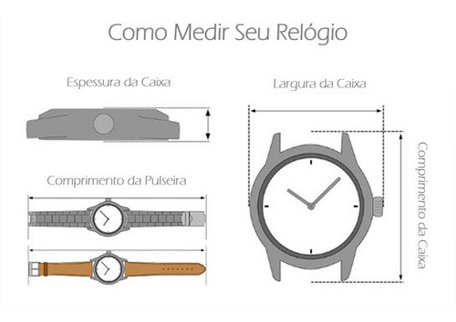 Relógio Feminino Technos Dourado Quadrado 2115kpj/4d