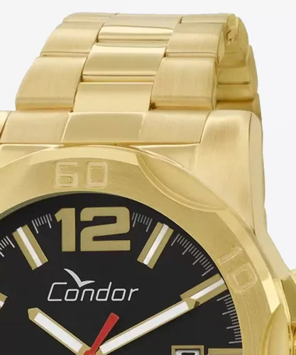 Relógio Condor Masculino Co2415aa/4p - Dourado