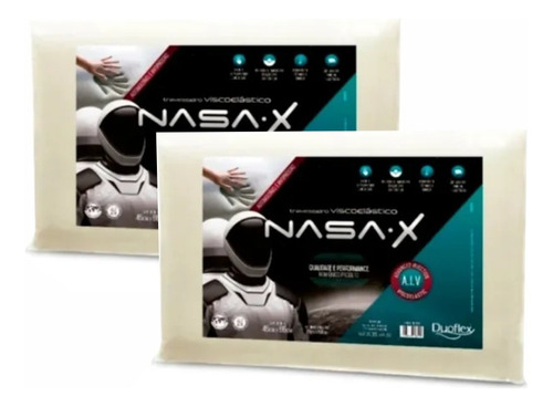 Set X2 Almohadas Nasa Visco Ns3200 Envío Gratis - Dormire