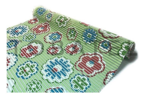 Camino Antideslizante Estampado!! 300 Cm X 0x65 Cm!! Diseño De La Tela Floral Clown