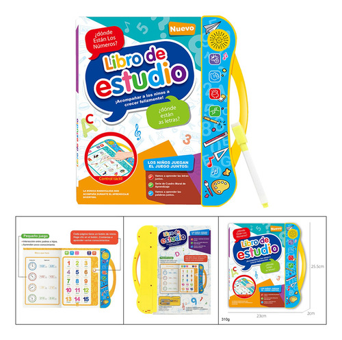 Spanish English Reading Book Kids Early Childhood Learning