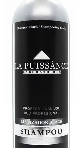 La Puissance Matizador Black Shampoo Pelo Gris 300ml 3c