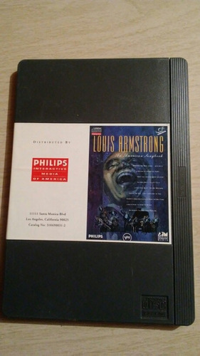 Disco Louis Armstrong The American Longbook Phillips Cdi (Usado)