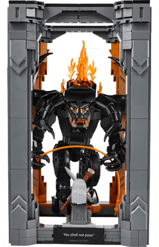 Lego Icons El Señor De Los Anillos Balrog 10367 - 1201pz 1201 Gandalf