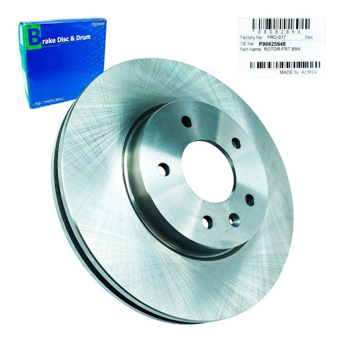 Imagen 3 de 9 de Disco Freno Delantero Captiva 2009 2010 2011 Original