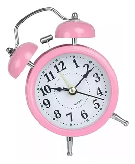 Reloj Despertador Modelo Campana, Luz Vintage