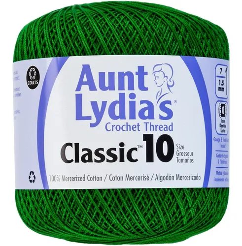 comprar Tia Lydia's Crochet Algodon Clasico Ganchillo Hilo 10 3