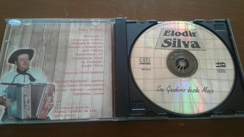 Cd Elodir Silva - Sou Gaudério Desde Moço - Enviando Normal (Usado)