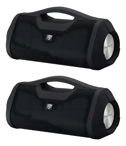 Rockville 2 Altavoces Estéreo Inalámbricos Portátiles Rpb-xl 110v