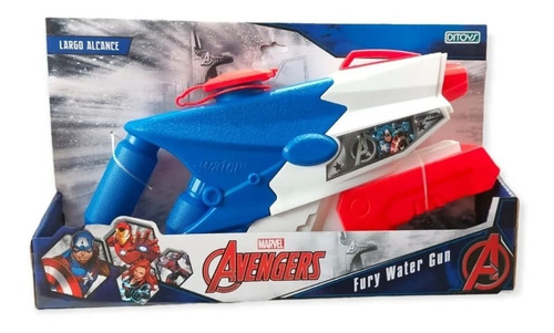 Pistola De Agua Ditoys Avengers Marvel Fury Water Gun