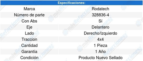Maza Rueda Delantera Tahoe 00 A 06 Rodatech 5636113
