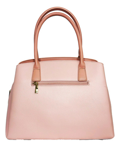 Bolsa De Mano Mujer Rosa Con Asa Para Colgar Rosa Lisa Oro Rosa