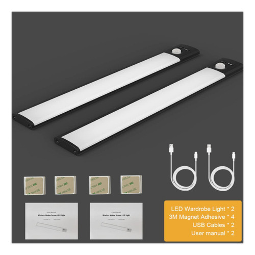Aa Luz Led For Debajo Del Gabinete Con Sensor De Movimiento