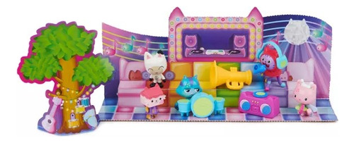 Gabby Dollhouse Groove Juego Musical Gabby Y Amigos Figuras