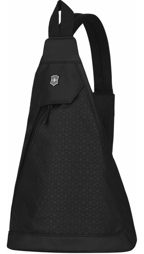 Imagen 7 de 8 de Mochila Victorinox Dual Compartment Monosling Negra 606748
